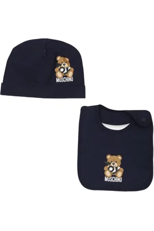 Moschino Hue med bamsetryk (sæt med to)