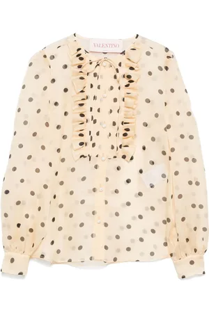 VALENTINO GARAVANI Polkaprikket bluse