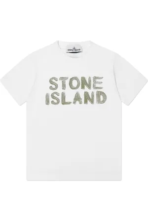 Stone Island T-shirt med logotryk