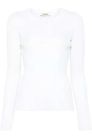 Sandro Ribstrikket top