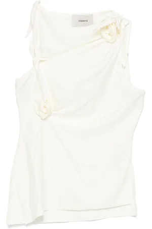 COPERNI Asymmetrisk blomstret top