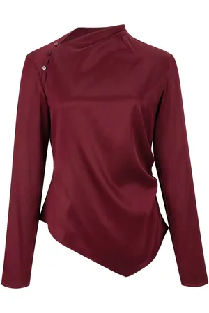 SHANGHAI TANG Bluse med knapper