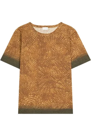 DRIES VAN NOTEN T-shirt med grafisk tryk