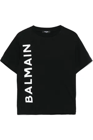 Balmain T-shirt med logostempel