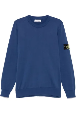 Stone Island Sweater med kompasmærke