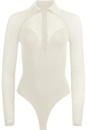 FLEUR DU MAL Bodysuit i mesh