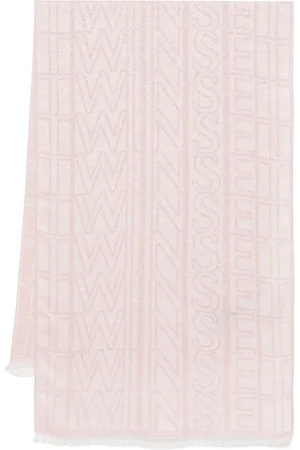 Twin-Set Tørklæde i jacquard med logo