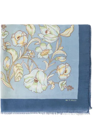 Etro Tørklæde med blomstertryk