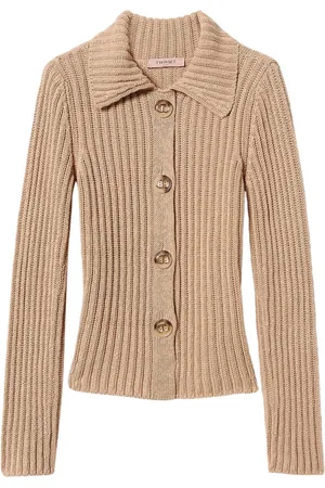 Twin-Set Oval T cardigan med knapper