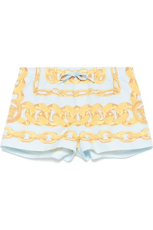 VERSACE Medusa badeshorts med kædetryk