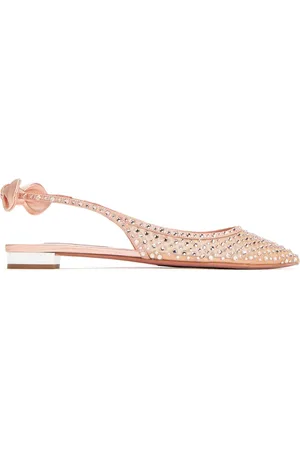 Aquazzura Ballerinaer med sløjfeudsmykning