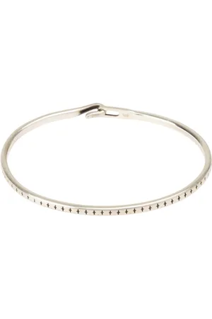 WERKSTATT:MÜNCHEN Patterned hook bangle
