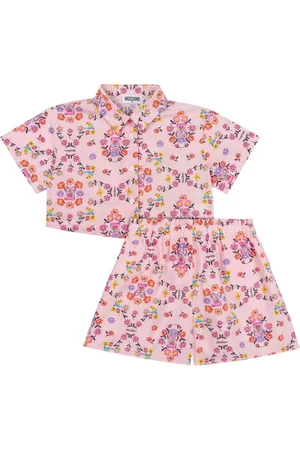 Moschino Shortssæt med blomstertryk