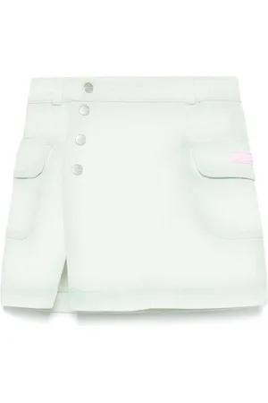 Palm Angels Kort denimnederdel