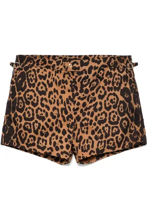Tom Ford Badeshorts med dyretryk