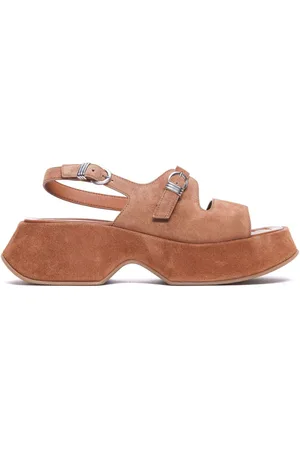 vic matiè 60 mm sandaler i ruskind