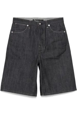 Jil Sander Shorts i rå denim