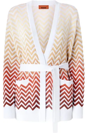 Missoni Chevron-cardigan med degradé-effekt