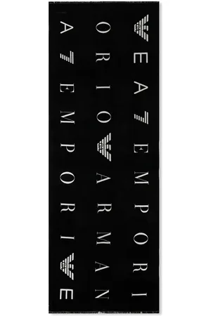 EA7 Tørklæde med logotryk