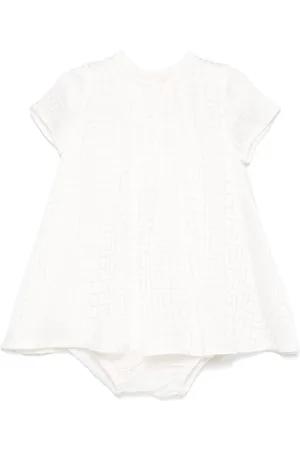 Balmain Kjole med monogram-mønster