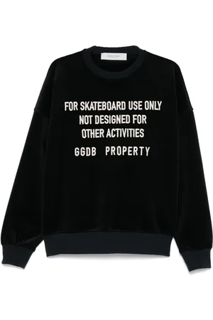 Golden Goose Sweatshirt med broderede bogstaver