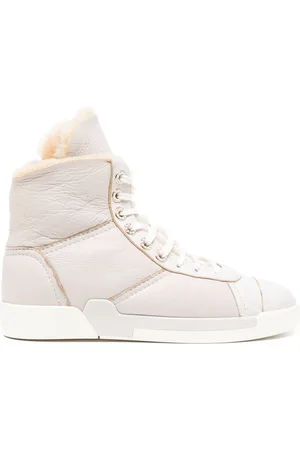 CHANEL Sneakers i lammeskind