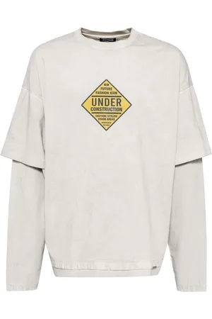 Ground Zero T-shirt med grafisk tryk