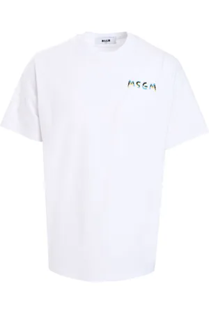Msgm T-shirt med logotryk