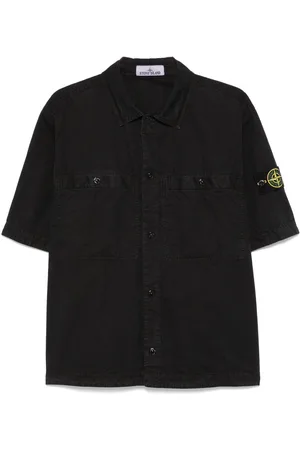 Stone Island Skjorte med kompasmærke