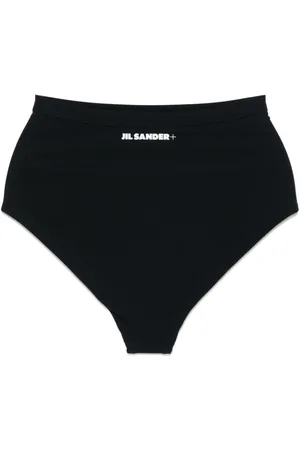 Jil Sander Bikinitrusser med logotryk