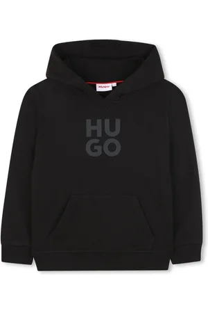 HUGO BOSS Hættetrøje med logotryk
