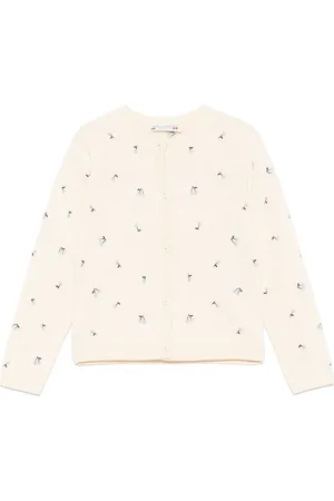 BONPOINT Cardigan med kirsebærbroderi