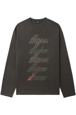 We11 Done Sweatshirt med logotryk