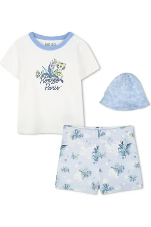 Kenzo Shortssæt med bladtryk