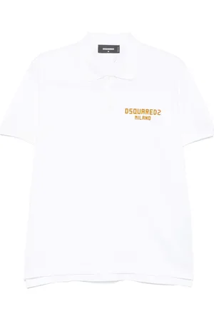 Dsquared2 Polo med logo-applikation