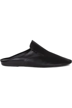 DRIES VAN NOTEN Mules i læder med paneler