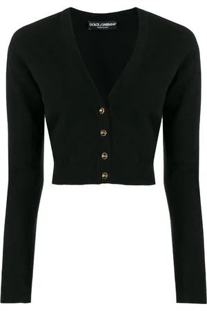 Dolce & Gabbana Cropped cardigan med V-hals
