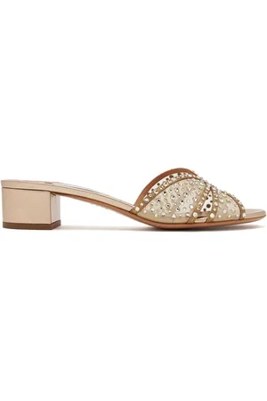Aquazzura Mules i læder