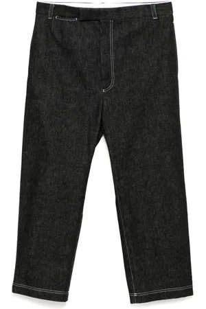 Thom Browne Ukonstruerede jeans med kontrastsyninger