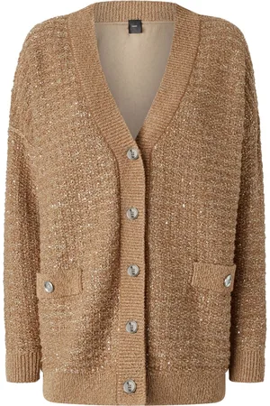 Pinko Cardigan med metallisk trådning