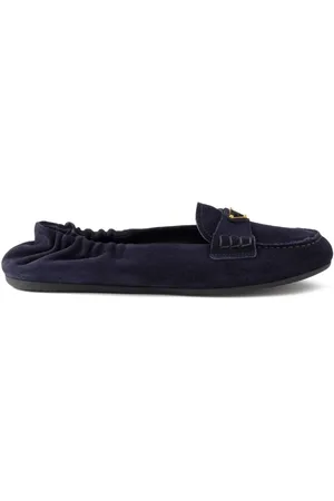 Prada Loafers i ruskind