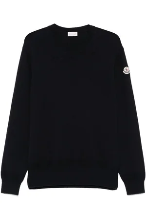 Moncler Sweater med logomærke