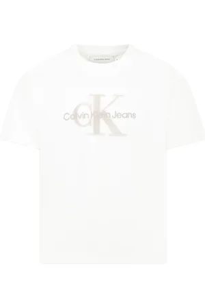Calvin Klein T-shirt med logobroderi
