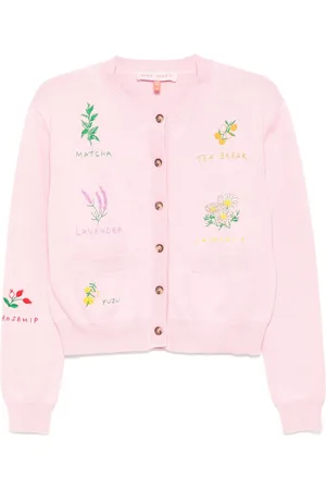MIRA MIKATI Cardigan med broderi