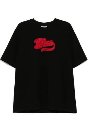 Bluemarble T-shirt med logomærke