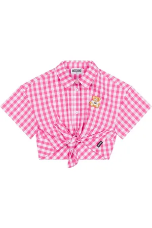 Moschino Gingham-ternet skjorte