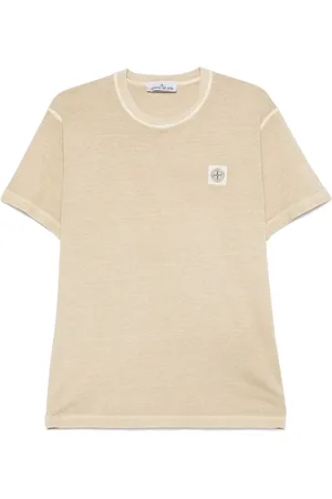 Stone Island T-shirt med kompasmærke