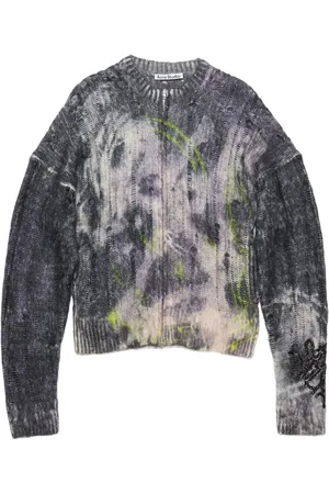 Acne Studios Sweater med slitageeffekt