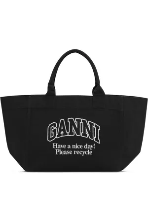 Ganni Tote i lærred