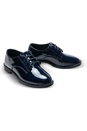 M. Moustache Oxford-sko i lakeret finish